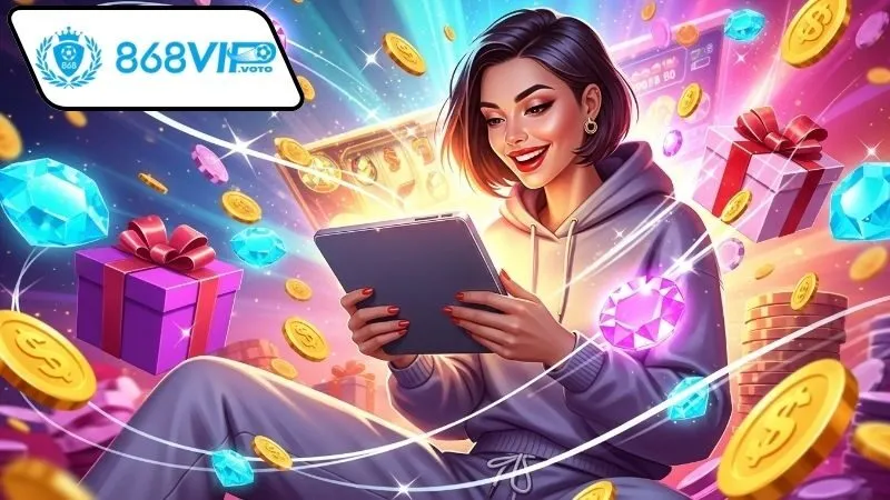 Khuyến mãi hàng tháng 868vip cho người chơi nạp nhiều